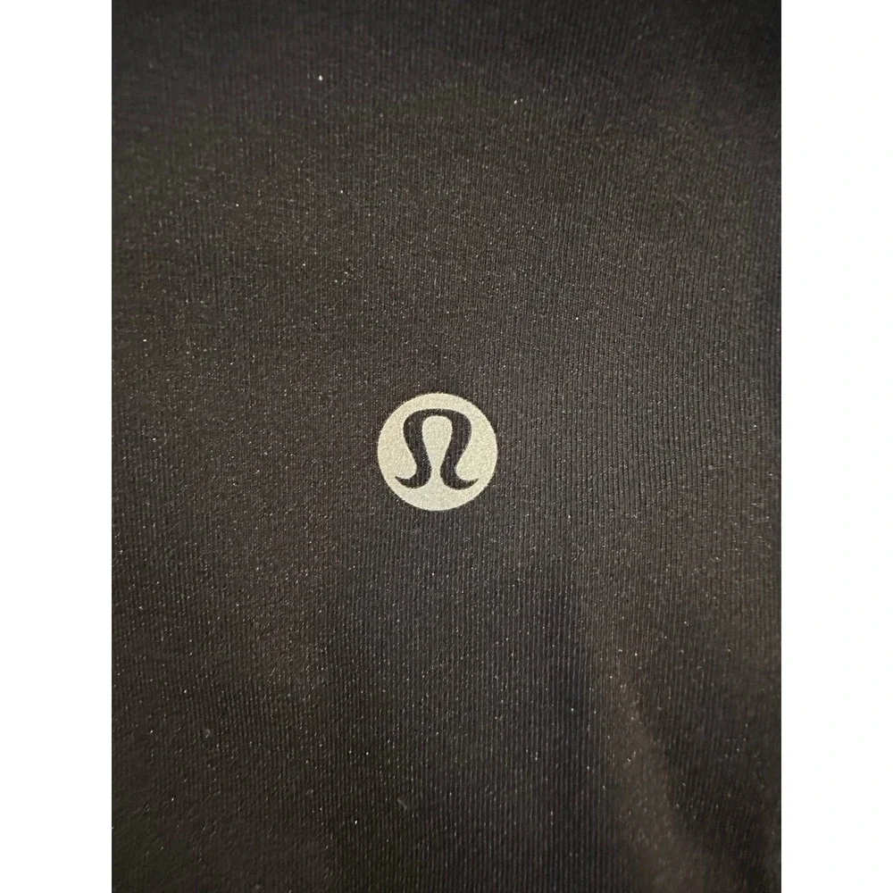 Lululemon‎ High Rise Moto Mesh Leggings Black Yoga Pants Full Length Womens